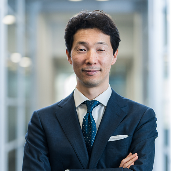 An image of CEO Hidetoshi Shibata